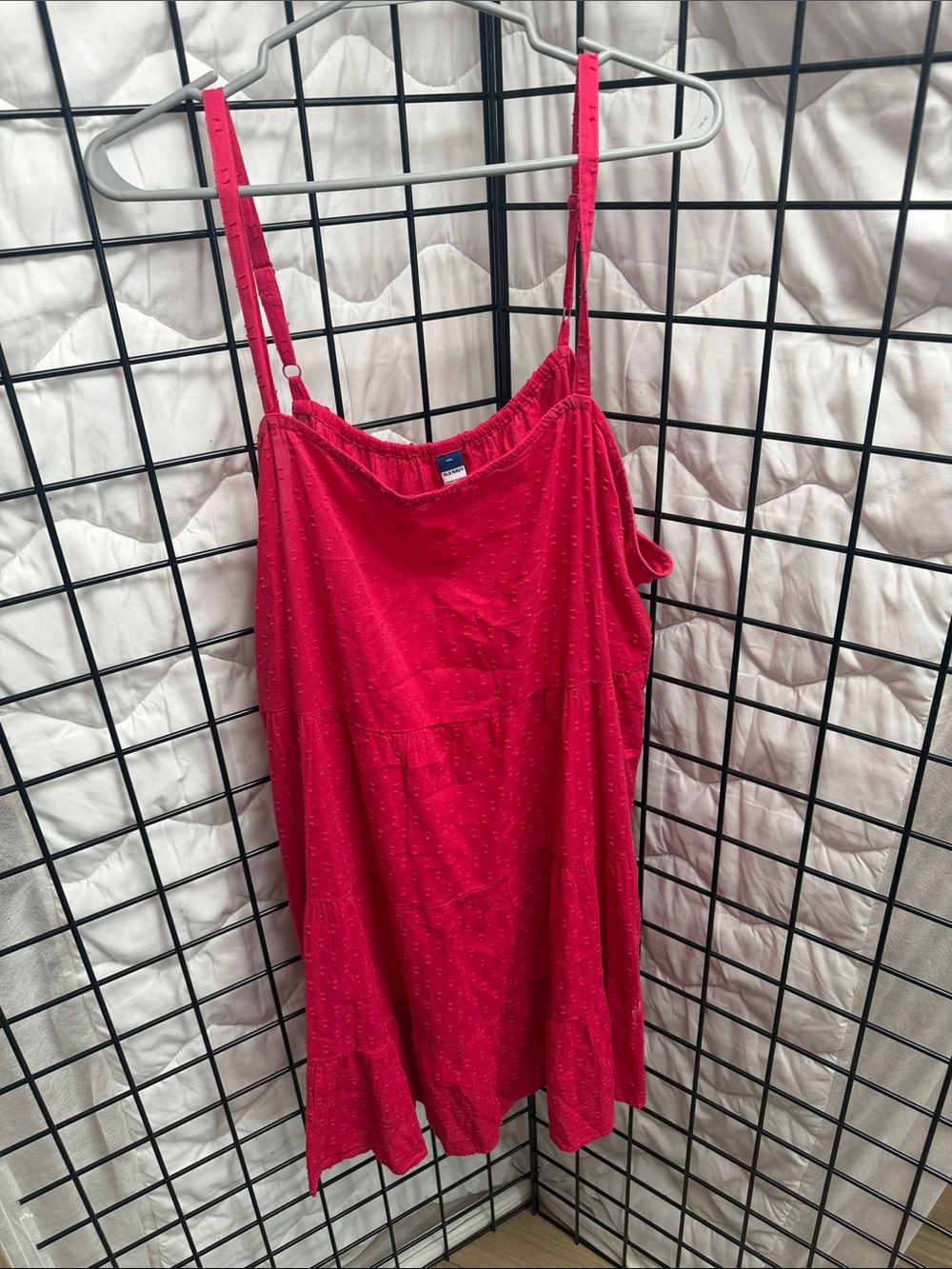 Old Navy Red Mini Dress with Adjustable Straps